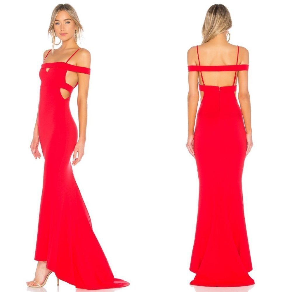 Lovers And Friends | Cece Gown In Red Rose